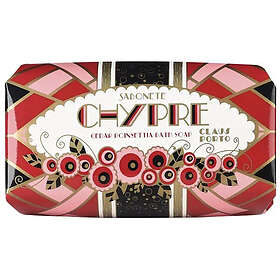 Claus Porto Chypre Cedar Poinsettia Bath Soap