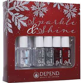 Depend Nagellack Presentförpackning 5st