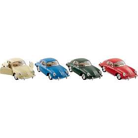 Porsche 356 B Carrera 2, die-cast, 1:32, L= 12,5 cm Goki