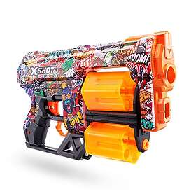 Zuru X-Shot Skins Dread Dart Blaster inkl. 12 Pilar, So Extra