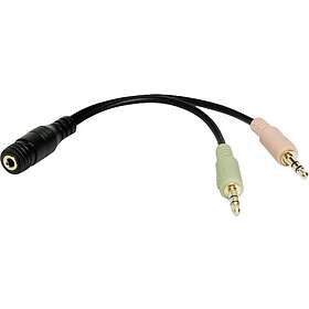 LogiLink audio-adapter 15 cm