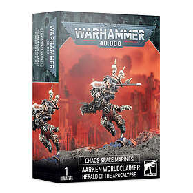 Chaos Warhammer 40K Space Marines Haarken Worldclaimer Herald of the Apocalypse