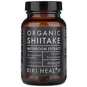 Kiki Health Organic Shiitake Extract Mushroom 60 kapslar