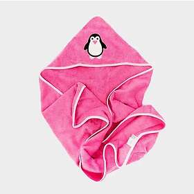 Vimse Badcape Pink Penguin