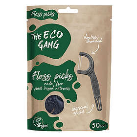 ECO The Gang Floss Picks Charcoal 50 st