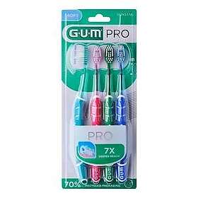 GUM Pro Sensitive Ultra Soft tandborste 4 st