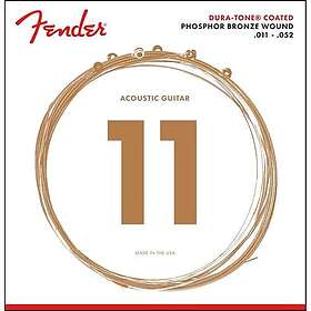 Fender 860CL Phosphor Bronze DuraTone Coated 1152