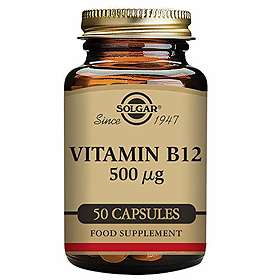 Solgar Vitamin B12 500mcg Vegetable 50 Kapslar
