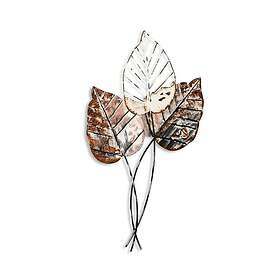 Wallity Väggdekor av metall Silvia Brun Svart 85 45