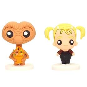 E.t. Set Of 2 Rubber Mini Figure 6Cm E.t. Et Gertie