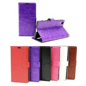 billigamobilskydd.se Crazy Horse Wallet Sony Xperia X Performance (F8131) (Svart) 18382