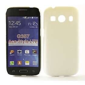 billigamobilskydd.se Hardcase skal Samsung Galaxy Ace 4 (G357F) (Vit) 11358
