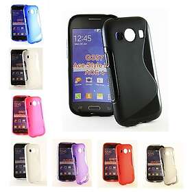 billigamobilskydd.se S-Line skal Samsung Galaxy Ace 4 (G357F) (Svart) 11072
