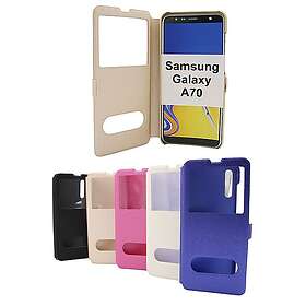 billigamobilskydd.se Flipcase Samsung Galaxy A70 (A705F/DS) (Svart) 31689