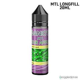 Danios Sour Apples MTL 20ml LONG FILL
