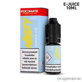 Nasty Podmate Salts Mango Ice 10ml E-Juice 14mg Saltnikotin