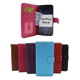 billigamobilskydd.se New Standcase Wallet OnePlus Nord (Svart) 37191