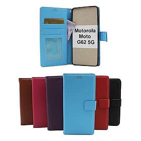 billigamobilskydd.se New Standcase Wallet Motorola Moto G62 5G (Svart) 44447