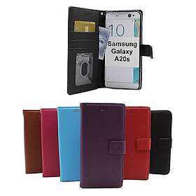 billigamobilskydd.se New Standcase Wallet Samsung Galaxy A20s (A207F/DS) (Svart) 37095