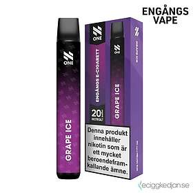 N ONE Grape Ice Engångs Vape