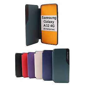 billigamobilskydd.se Smart Flip Cover Samsung Galaxy A32 4G (SM-A325F) (Svart) 40989