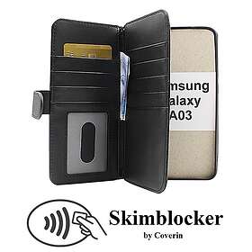 CoverIn Skimblocker XL Wallet Samsung Galaxy A03 (A035G/DS) (Svart) 44686