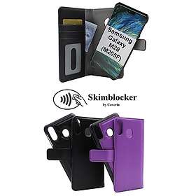 CoverIn Skimblocker Magnet Fodral Samsung Galaxy M20 (M205F) (Svart) 35144