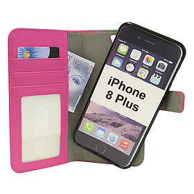 CoverIn Skimblocker Magnet Fodral iPhone 8 Plus (Hotpink) 34212