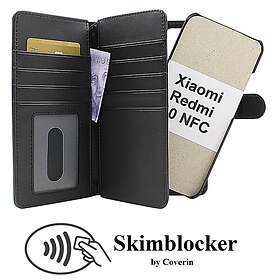 CoverIn Skimblocker XL Magnet Fodral Xiaomi Redmi 10 NFC (Svart) 44087