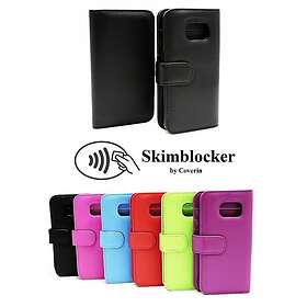 CoverIn Skimblocker Plånboksfodral Samsung Galaxy S7 Edge (G935F) (Svart) 34142