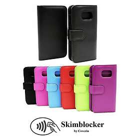 CoverIn Skimblocker Plånboksfodral Samsung Galaxy S7 (G930F) (Svart) 32034