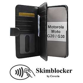 CoverIn Skimblocker XL Wallet Motorola Moto G20 G30 (Svart) 40360
