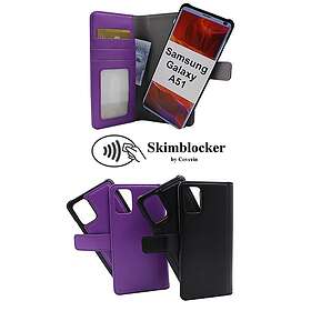 CoverIn Skimblocker Magnet Fodral Samsung Galaxy A51 (A515F/DS) (Svart) 34733