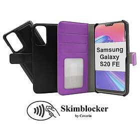 CoverIn Skimblocker Magnet Fodral Samsung Galaxy S20 FE 5G (Svart) 38638
