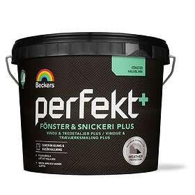 Beckers Perfekt Fönster & Snickeri Plus, 2 Utevit, 3l 710012605