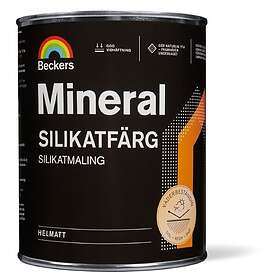 Beckers Mineral Silikatfärg, Valfri Kulör, 1l