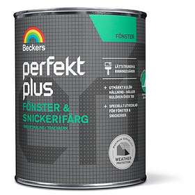 Beckers Perfekt Fönster & Snickeri Plus, 2 Utevit, 0,75l 710012604