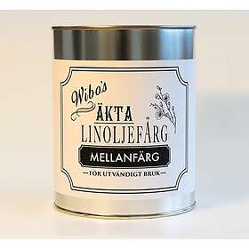 Wibo Färg Linoljefärg Mellanfärg Utomhus, Valfri Kulör, 1l W100017