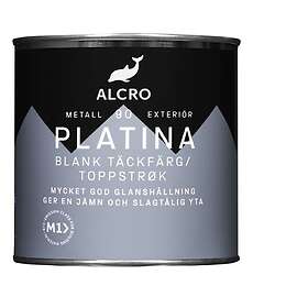 Alcro Platina Blank Täckfärg Vit 0,75l 710017573