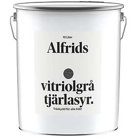 Alfrids Produkter Tjärlasyr Vitriolgrå, 10l, Vitriolgrå V430027