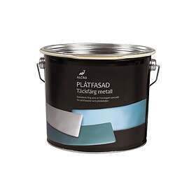 Alcro Plåtfasad Täckfärg Metall, Vit, 1l 140103
