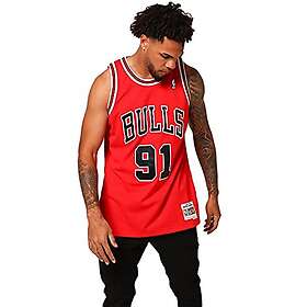 Mitchell & Ness Linne Swingman Chicago Bulls Road 1997-98 Dennis Rodman (Herr)