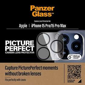 PanzerGlass™ PicturePerfect Camera Lens Protector for iPhone 15 Pro/15 Pro Max