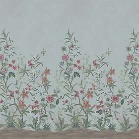 Blue John Derian Peacock Toile Scene 2 Sky PJD6014-02