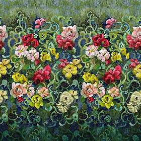 Designers Guild Tapestry Flower Vintage Green PDG1153-01