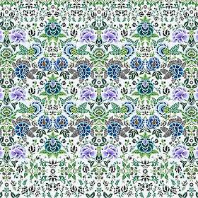 Designers Guild Rose de Damas Cobalt PDG1168-01