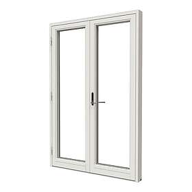 NorDan Parfönsterdörr NTech Helglasad Aluminium Alu 200x200cm TXGA 20X20