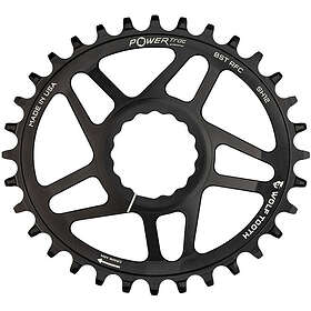 Wolf Tooth Raceface Boost Direct Mount Shimano 12s Oval Chainring Svart 32t