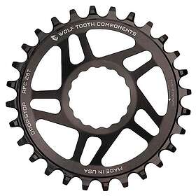 Wolf Tooth Race Face Boost Direct Mount Shimano 12s Chainring Svart 34t