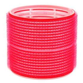 Icon Sibel Velcro Roller Red 70 mm 6 st